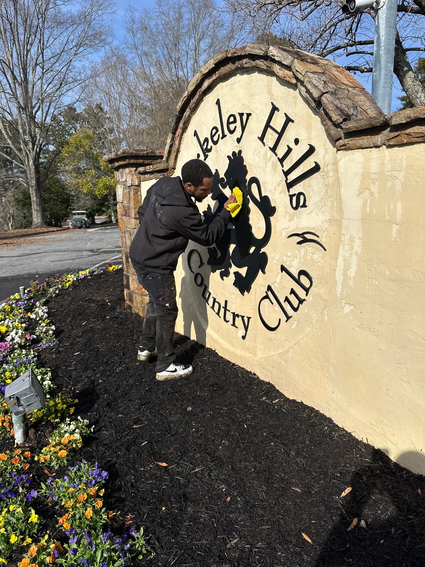 Commercial storefront pressure washing service - Mighty Pro Wash Gwinnett County GA