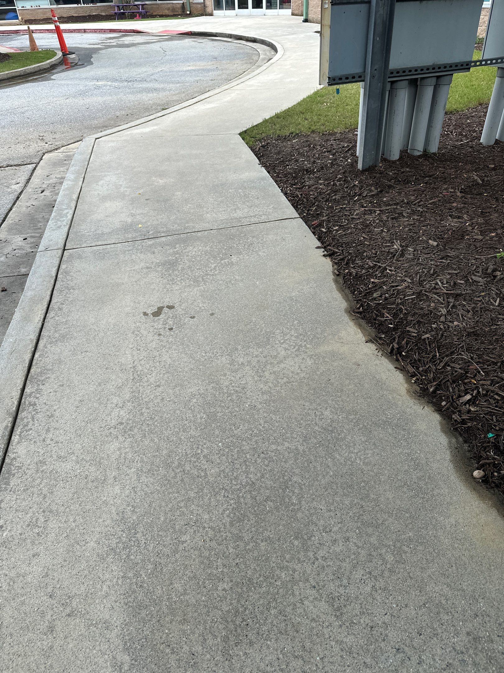 Commercial building after exterior cleaning - Mighty Pro Wash Atlanta
